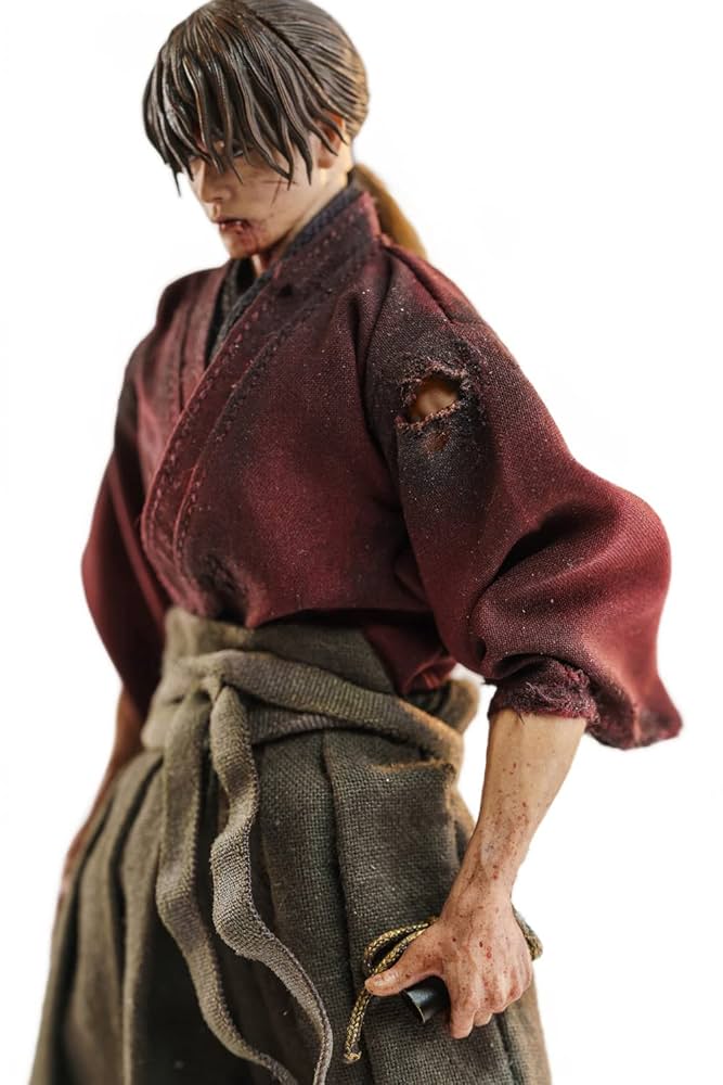 Amazon.co.jp: [AC]Atoncustom 1/12 スケール 剣心 侍 剣士 可動